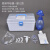 山头林村简易呼吸器人工呼吸急救设备呼吸球囊面罩管储氧袋复苏气囊机 盒装婴儿型蓝色球囊一套装