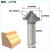 工刀具双边双R线刀古典线型装饰刀雕刻机木工刃具铣刀圆角刀 1/2*7/8