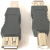 KINSUN系列金属屏蔽USB转接头FUZUKI富崎MSDD90736转换器 MSDD90736-6_A型转B型_扁口母转