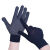 东部工品 13针尼龙点珠手套贴手防滑园艺开车尼龙劳保薄款点胶手套 蓝色针织尼龙点珠手套（12双） 