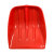 加厚塑料锹大号塑料铲子垃圾铲塑料锨 锹 钢化塑料铲子粮食铲雪铲 普通500型红色