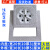 定制适用室外地漏下水口井盖庭院窖花岗岩雨水篦子石材水沟盖板大理石排水 带框长30宽30厚5/厘米芝麻H