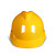SR国标品质 加厚安全帽工地施工男领导ABS安全盔中国建筑工人头盔 黄色