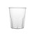 适用定制塑料一次性杯子加厚加硬飞机杯乔迁水晶餐饮杯子飞机新居 150ML台阶杯100只