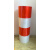 红白反光膜黑黄立柱警示桩电线杆反光贴片交通安全电力防撞反光条 40cm二红二白整卷50米