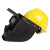 木可西电焊面罩配安全帽高空面罩氩弧焊接电焊帽防烤脸防护面罩配件