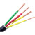 电线YJVR3*6+1*4铜芯软电缆6平方3+1四芯国标0.6/1KV动力 30米