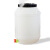 发酵桶水龙头塑料桶食品级酵素桶家用葡萄酿酒储水桶密封专用100L 50L白圆加厚款+水龙头