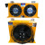 孔柔液压油散热器风冷却器AH1012工业风油温冷却器AH0608系统泵站0510 AJAH0608TLAC380V