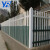 定制塑钢pvc变压器防护栏杆 变压器护栏 pvc社区别墅变压器围栏 绿白色YYF