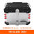 LOBOO萝卜摩旅摩托车尾箱铝合金边箱适用BMW-R1200GS机车DIY改装骑行摩旅箱子 P款 45L尾箱（银色）