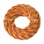 金龙羽 国标电线电缆 阻燃ZC-RVS0.75平方 双芯软线铜芯阻燃电源线 100米/卷 红黄色