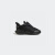 阿迪达斯 （adidas）FORTARUN魔术贴跑步运动鞋男婴童轻运动 黑色 24码