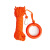 邦固 救援水上救生绳浮力漂浮浮索 （橘色绳）10mm+20米配环配钩