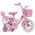 儿童自行车2-5-6-7-8-9-10岁女孩脚踏单车3岁宝宝4女孩童车公主款 芭比紫色普通轮后座礼包 20寸