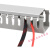 定制适用于 PVC线槽明装阻燃绝缘工业配电箱走线槽塑料控制柜电线 高45*宽45 10米(5根)