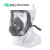 LISM防尘口罩电焊面罩工业粉尘打磨消防透气体喷漆仿甲醛化工防毒面具 面具+3号过滤盒