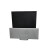 拉伸旋转可折叠壁挂架带鼠标键盘托一体墙装侧装式显示器支架 银灰色1218+L60cm托适装普通键