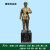 澳颜莱玻璃钢雕塑定制铸铜雷锋英模孔子陶行知校园文化名人物肖胸铜雕像 2.4米报书高底座