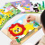 璐念趣然儿童贴纸EVA玩具3d立体贴画粘益智手工制作diy材料包女孩生日 [新-12套]陆地动物/背面可涂鸦