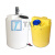 加厚100L-10吨PE加药搅拌桶带电机PAM化工水处理药剂加药箱施肥罐 200L平底桶(裸桶)