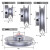 三角带皮带轮A型单槽铝合金电机马达主轴传动带轮橡胶三角皮带盘 A型单槽外径60mm孔径15mm