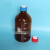 2L3L4L5L棕色避光溶剂瓶HPLC试剂瓶试剂储液瓶LC试剂储液瓶四氟毛细管溶剂瓶盖多通道多 5000ml  棕色溶剂瓶