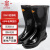 安全牌 绝缘靴ZX025-1 25KV电工防水劳保雨鞋 长筒加厚防滑雨靴41