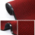 冰禹 BYrl-26 复合双条纹加密吸尘地毯 走廊过道耐磨地垫 防滑垫楼梯毯 深红色 1.2米宽*1米(定制款不退换) 
