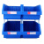 货架零件盒 加厚组合式塑料斜口工具盒 收纳盒 450*300*177mm