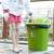 特大号户外垃圾桶 带盖家用厨房垃圾桶小区环卫垃圾箱办公室商用不含税运 无盖40L灰色