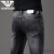 阿玛尼春秋季男装牛仔裤高端休闲长裤修身小脚弹力商务 AMNi6081白色 35 2尺75