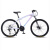 凤凰（PHOENIX）山地自行车男女成人学生27.5寸27速30速通勤变速碟刹越野减震单车 FH310-炫彩色-辐条轮 24英寸 30速
