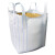 贝傅特 工业吨包袋 加厚耐磨防漏太空袋污泥集装袋  1.3吨(1-1.5吨)双经布90*90*110上敞口/下小口