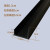 焱思泰定制U型线条滴水线条分格线槽阳台止水条PVC塑料条建筑 外墙粉刷 0.8宽*0.5高*100根*150米一捆