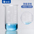 蜀牛 高硼硅耐高温加厚刻度玻璃 高型烧杯 高型玻璃杯 化学实验器材 500ml（2个）