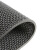 海斯迪克 PVC镂空防滑垫 S形塑料地毯浴室地垫门垫 灰色1.2m*1m(厚5.5mm) HKTA-81