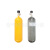XMSJL/6.L碳纤维防爆高压气瓶带阀带气正压式消防空气呼吸器备用瓶 钢瓶