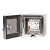 户外防水电动车用电源充电箱304带锁保护箱不锈钢配电箱小充电盒 中号空箱