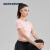 斯凯奇（Skechers）夏季女子针织运动短袖紧身速干透气T恤瑜伽服上衣 港灰色/01P9 M