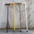 老人扶手杖实木手撑拐杖老年人用助力防滑轻便专用拐棍高端手杖 浅色身高140-150的人使用