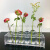 实验玻璃试管花架摆件网红插花亚克力水培绿植鲜花高级感透明 套餐六