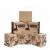 快递纸箱子物流发货包装纸盒小箱子特硬加强批发定做 三层高档（空白） 1号(530mmx290mmx370mm)*25个