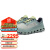 昂跑（On） Cloudvista 男士跑步鞋 防水缓震耐磨透气时尚流行户外运动鞋 Chalk/Moss 40