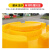 防撞桶圆柱形滚塑隔离桶高速路口道路交通注水反光警示墩路障加油站塑料警示防撞墩 滚塑400X700