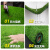 仿真人造草坪户外幼儿园塑料假草装饰地毯人工假草皮围挡绿色铺垫定做 3厘米加密加厚(4*25米)100平