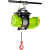 适用快速电动葫芦220V小型吊机升降机卷扬机提升机起重机微型 沪工220V500公斤30米坐式/线控