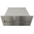 木洁镜柜304 不锈钢隐藏纸巾盒抽屉式暗装嵌入式滑轨抽纸擦手纸盒 斜口L-365(365*280*100)