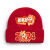 铸固 防寒帽 2024龙年新年针织帽拜年喜庆庆祝帽子可爱温馨氛围感帽子男女款 红色9 成人 