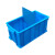 配件收纳工具箱箱分格零件盒长方形塑料加厚收纳盒隔板养龟箱带盖 三格箱固定隔板+灰色 收纳盒